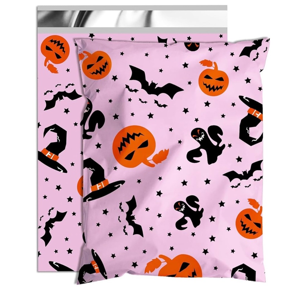 25 Poly Mailers 6x9 Variety Pack Halloween NIP - Picture 2 of 11